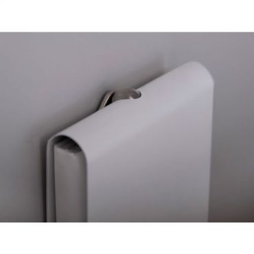 Housegard - Sammutuspeite metallikotelossa - 120x120 cm valkoinen - Paloturvallisuus ja helppo säilytys