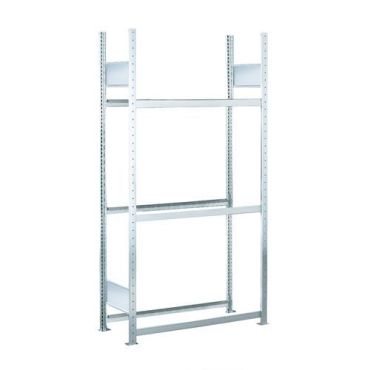 Schulte - Rengasteline EasyFix RotaStore Perusosa - 200x150x40 cm - 3 tasoa teräs 150 kg/hyllytaso