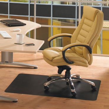 Floortex - Cleartex musta matto 90 x 120 cm