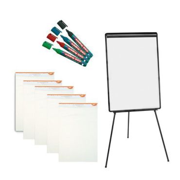 Manutan Expert - Lehtiöteline Nautile - Melamiinipinta 75x102cm - Musta - 10v Takuu