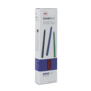 Gbc - Muovikierteille 6 mm sininen 100 kpl/pakk