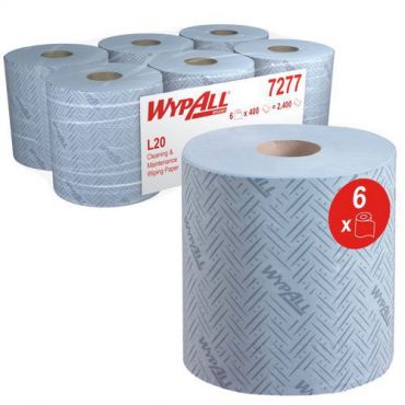 Wypall - Paperipyyhkeetrullat sininen wypall l20 cleaning