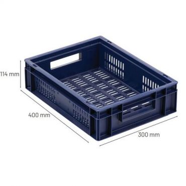Manutan expert - Laatikko manutan perfo 10 l rei'itetyt seinät/pohja
