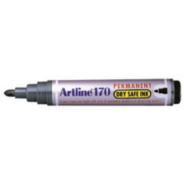 Artline - Pysyvä merkkikynä artline - 170 dry safe - 2mm - artline