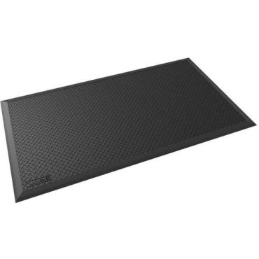 Notrax - Antistaattinen matto 97x163 cm musta - Kestävä kumimateriaali - 10 % kierrätettyä