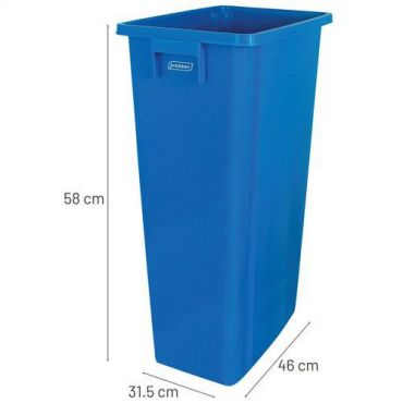 Probbax - Lajitteluastia ilman kantta – sininen – 60 l
