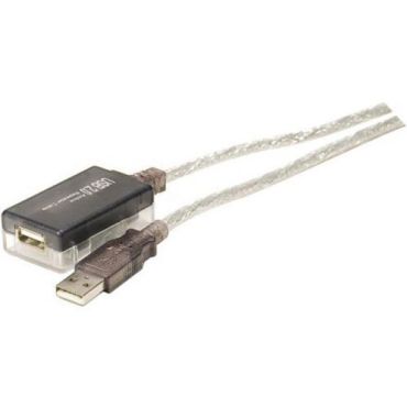 USB 2.0 tehostinkaapeli 12m aktiivinen toistin CUC - 12 metrin pituus - Vahvista signaalia pitkillä etäisyyksillä