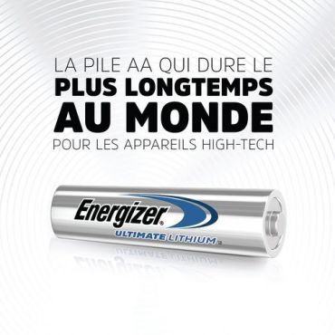 Energizer - Litiumparisto AAA - 10 kpl pakkaus - Pitkäkestoinen ja ekologinen