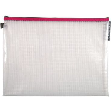 Exacompta - Vetoketjullinen A3 muovitasku - Sekoitetut värit - 440x330mm - Kestävä säilytys