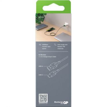 Gp - 1 metrin usb-kaapeli cc1n usb-a–usb-c