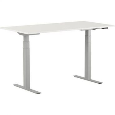 Lotuss - Sähköpöytä madrid premium 1600x800 hopea/valkoinen