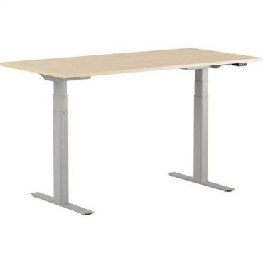 Lotuss - Sähköpöytä madrid premium 1800x800 hopea/tammi