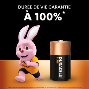 Duracell - Duracell plus 100% c x 4
