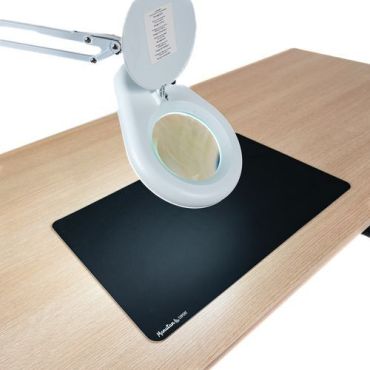 Manutan Expert Suurennuslamppu - 650 lm LED 1.75x suurennus 9W 127mm linssi nipistinkiinnitys