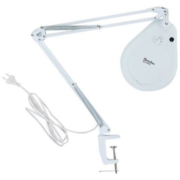 Manutan Expert Suurennuslamppu - 650 lm LED 1.75x suurennus 9W 127mm linssi nipistinkiinnitys