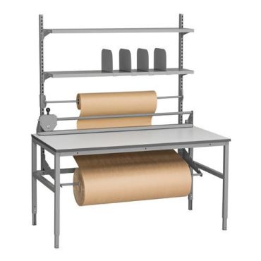 WFI - Pakkauspöytä Workshop Large 1600x800 mm - Säädettävä korkeus 700-950 mm