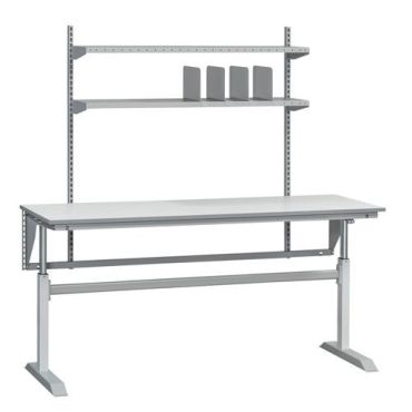 WFI - Pakkauspöytä Workshop Adjustable - Laminaatti 1600x800 mm - Säädettävä Korkeus 700-1150 mm - Maksimikuorma 300 kg