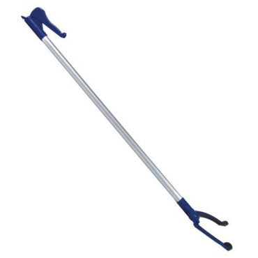 Manutan Expert - Roskankerääjä 100 cm - Sininen/harmaa - Polypropeeni ja alumiini - Puhdistus ja huolto