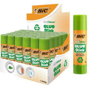 Bic - Liimapuikko valkoinen ecolutions - 8 g - bic