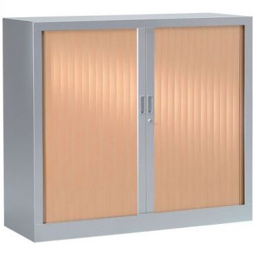 Vinco - Matala kaappi 120x100 cm runko alumiini 9006 jalusi pyökki