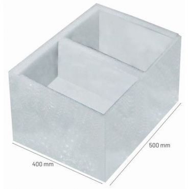 Vaahtosuoja-arkki 25 mm 500 x 400 mm - Witre