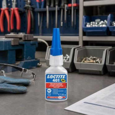 Loctite - Pikaliima Prism 401 - 20 g pullo - Monitoiminen nopea kuivuminen