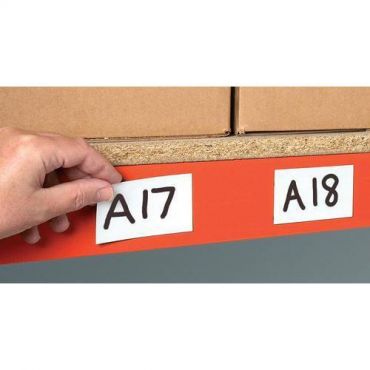 Magneettikyltit valkoiset 80 x 50 mm 100 kpl - Witre