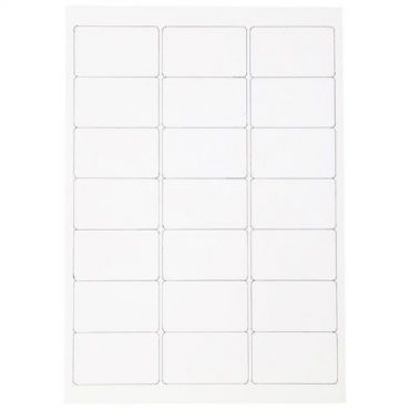 Manutan expert - 2100 itsekiinnittyvät etikettiä manutan 63,5x38,1 mm