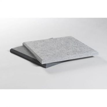 Smit Visual - Akustiset seinäpaneelit yhdistelmäpakkaus 12 kpl - Harmaa 30x30 cm - Äänenvaimennus
