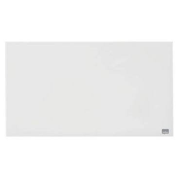 Nobo - Lasikirjoitustaulu Widescreen - Valkoinen 68x38 cm - Kestävä lasipinta