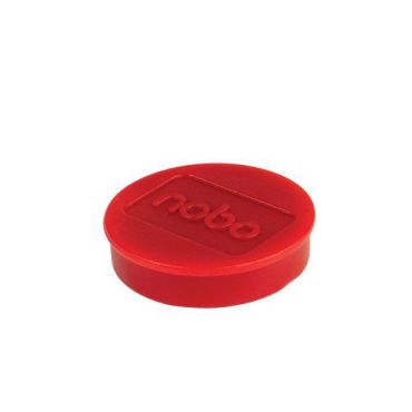Nobo - Valkotaulumagneetti 32 mm punainen 800 g 10 kpl