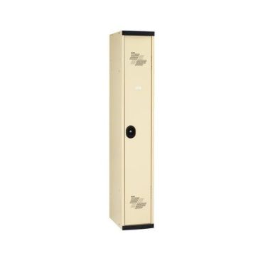 Acial - Pukukaappi 1 lokero 800x300mm beige teräs sylinterilukolla