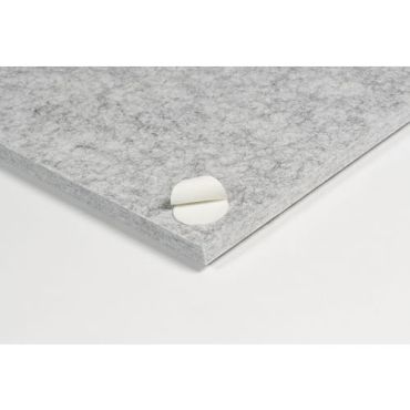 Smit Visual - Akustiset seinäpaneelit yhdistelmäpakkaus 12 kpl - Harmaa 30x30 cm - Äänenvaimennus