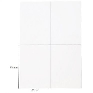 Manutan expert - Itsekiinnittyvät etikettiä manutan 105x148 mm
