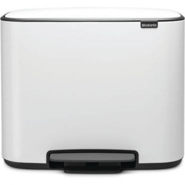 Brabantia - Roskakori polkimella bo 3x11 l valkoinen
