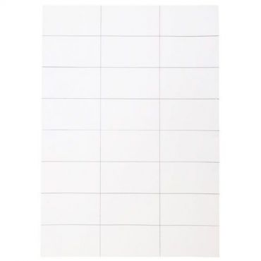 Manutan expert - Itsekiinnittyvät etikettiä manutan 70x37 mm