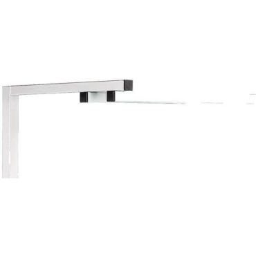 Treston - C-profiilikisko SPR150 - Harmaa - 150.5 cm leveä - Kierrätetty materiaali
