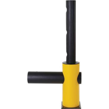 D-Flexx - Liikenne-este X Echo päätypylväs 1200 mm - Joustava modulaarinen kaide polyeteeni kierrätettävä
