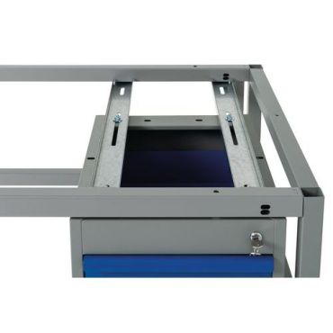 WFI - Ripustuslista 765 Kevyt H-jalusta - 3 kg - Verstaskalusteet