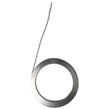 Serflex - Ruostumaton teräsvanne - 13 mm leveys 25 m kela - Kestävä ja ruostumaton