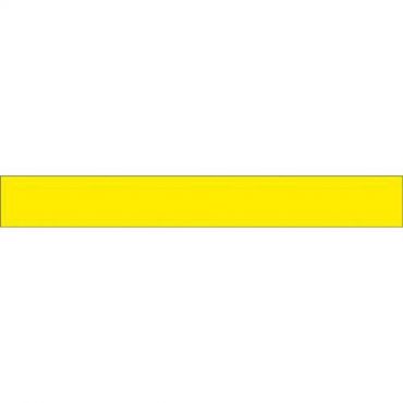Systemtext - Seinämerkki keltainen alu 1000 x 50 jälkivalaisevat