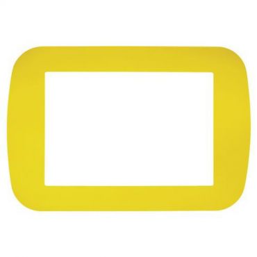 Beaverswood - A4-kehys itsekiinnittyvä lattiamerkki keltainen