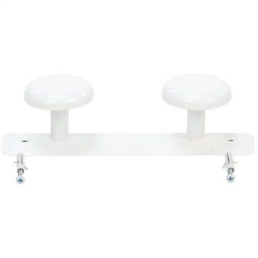 Manutan expert - Koukku kylpyhuoneeseen valk 2 koukkua