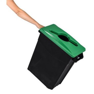 Rossignol pro - Movatri 65 l -jäteastia musta / vihreä