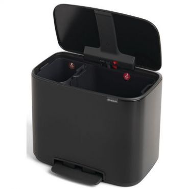 Brabantia - Roskakori polkimella bo 11+23 l mattamusta