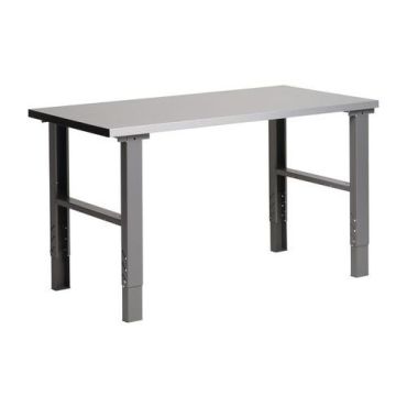WFI - Työpenkki Workshop Basic Teräs - 1600x800mm - 500 kg kuormitus - Säädettävä korkeus