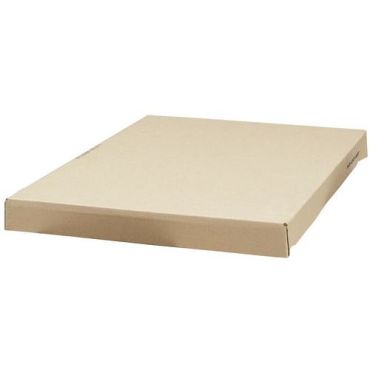 Laatikon kansi pahvia - 396x296x46mm - Kierrätettävä ja ekologinen