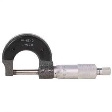 Manutan expert - Mekaaninen mikrometri 0-25 mm manutan