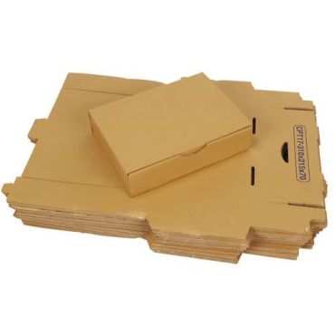 Postilaatikko 310x215x70 ECO - Kierrätettävä pahvilaatikko - 70% kierrätettyä materiaalia - Ihanteellinen pakettien lähettämiseen