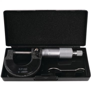 Manutan expert - Mekaaninen mikrometri 0-25 mm manutan